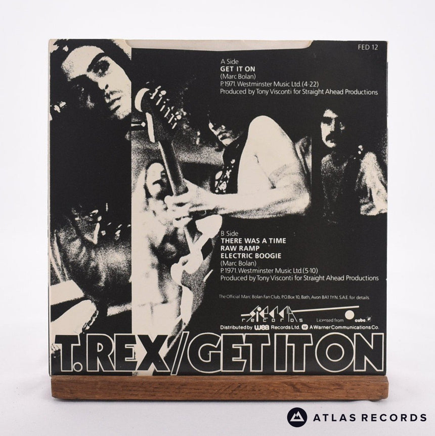 T. Rex - Get It On - 7" Vinyl Record - EX/VG+