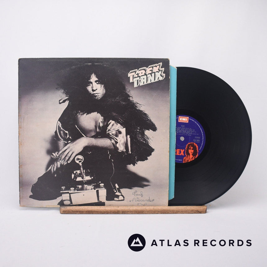 T. Rex Tanx LP Vinyl Record - Front Cover & Record