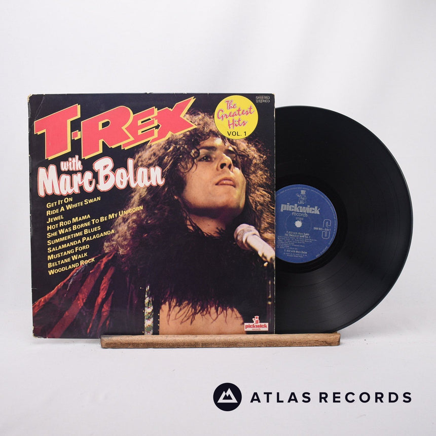 T. Rex The Greatest Hits Vol. 1 LP Vinyl Record - Front Cover & Record