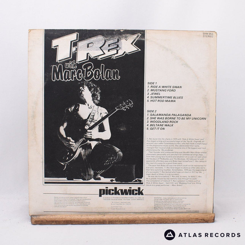 T. Rex - The Greatest Hits Vol. 1 - LP Vinyl Record - VG+/VG+