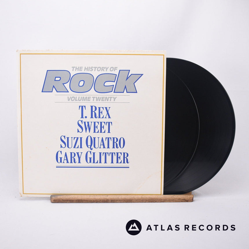 T. Rex The History Of Rock 2 x LP Vinyl Record - Front Cover & Record