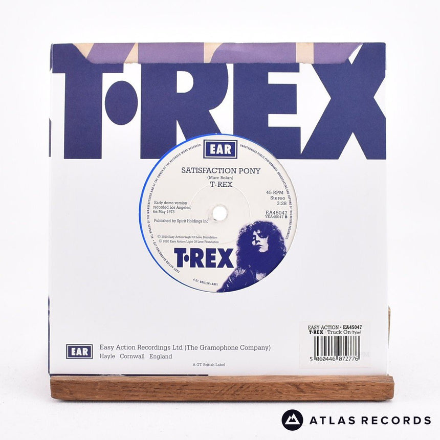 T. Rex - Truck On - Blue Limited Edition 7" Vinyl Record - EX/EX