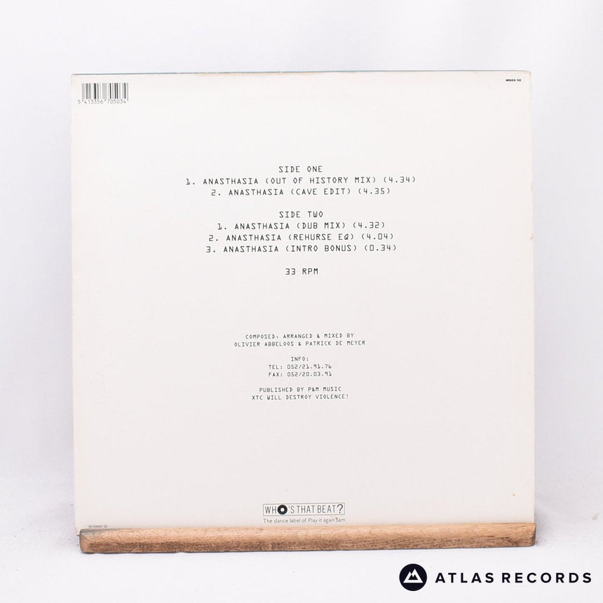 T99 - Anasthasia - 12" Vinyl Record - EX/VG+