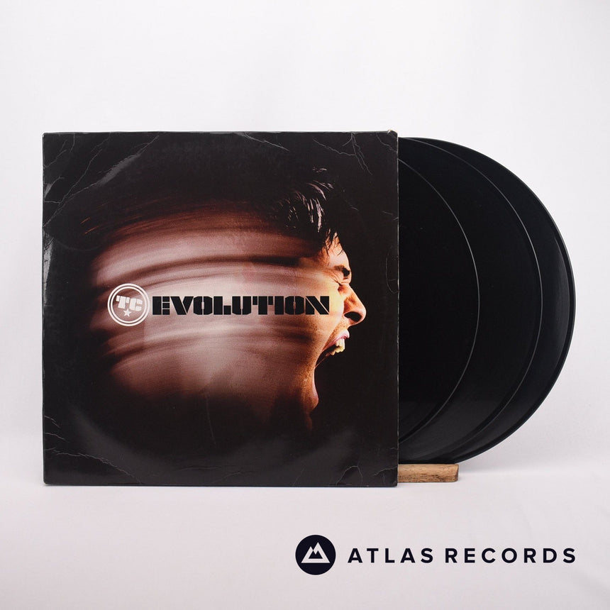 T.C. Evolution 3 x 12" Vinyl Record - Front Cover & Record