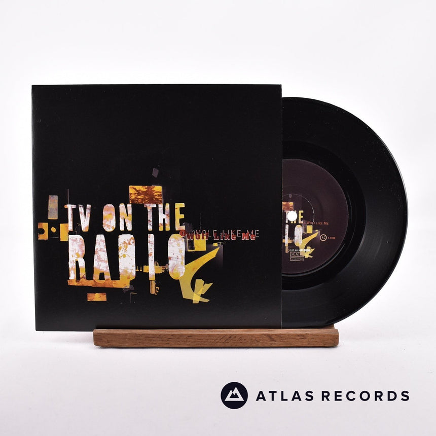 TV On The Radio Wolf Like Me 7" Vinyl Record - Front Cover & Record