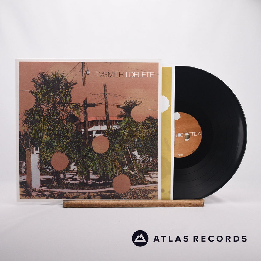 TV Smith I Delete LP Vinyl Record - Front Cover & Record