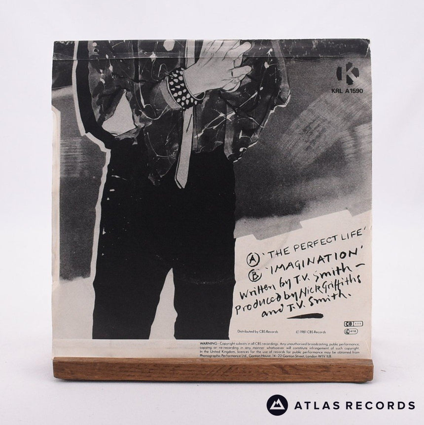 T.V. Smith's Explorers - The Perfect Life - Promo 7" Vinyl Record - EX/VG+