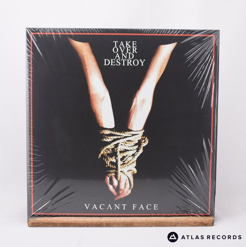 Take Over And Destroy Vacant Face 2 x LP Vinyl Record - Front Cover & Record