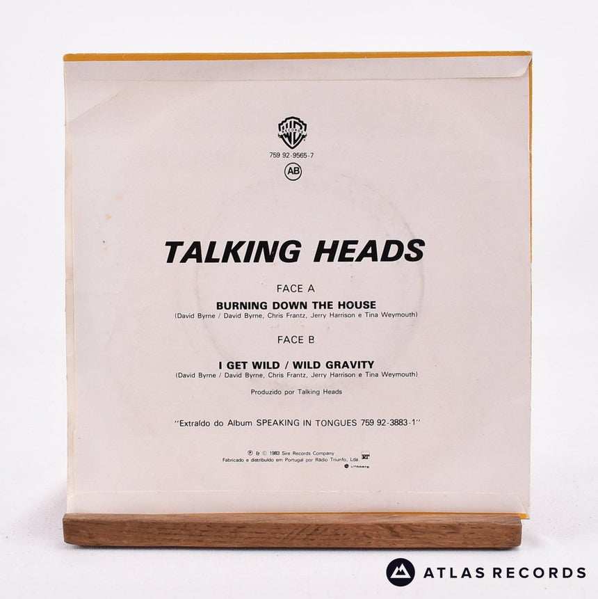 Talking Heads - Burning Down The House - 7" Vinyl Record - VG+/VG