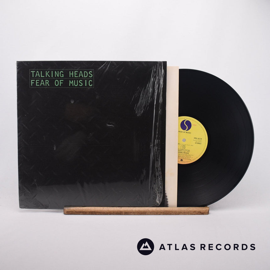 Talking Heads Fear Of Music LP Vinyl Record - Front Cover & Record