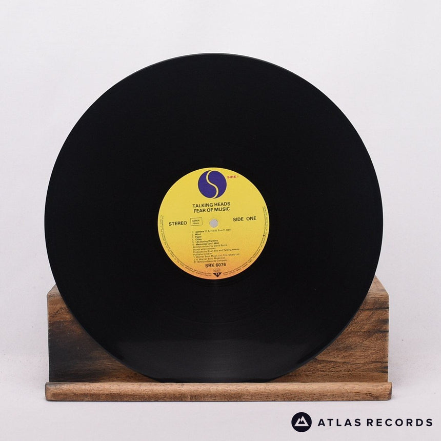 Talking Heads - Fear Of Music - Embossed Sleeve LP Vinyl Record - VG+/EX