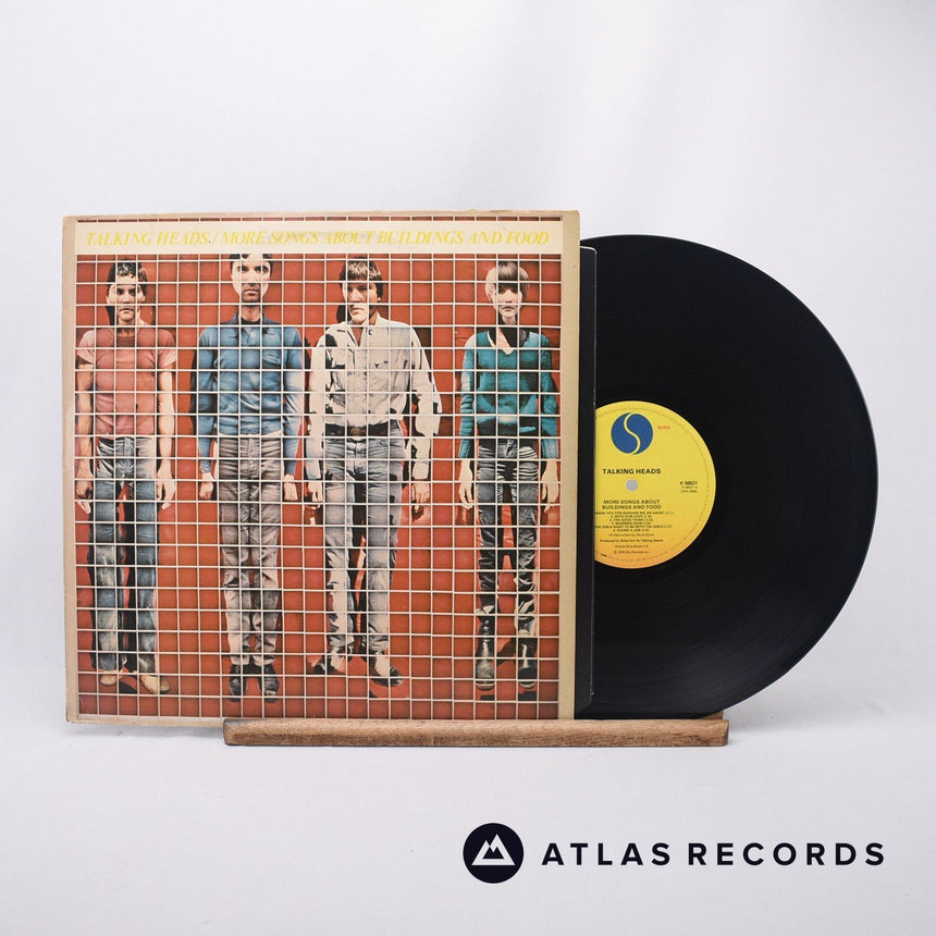 Talking Heads More Songs About Buildings And Food LP Vinyl Record - Front Cover & Record