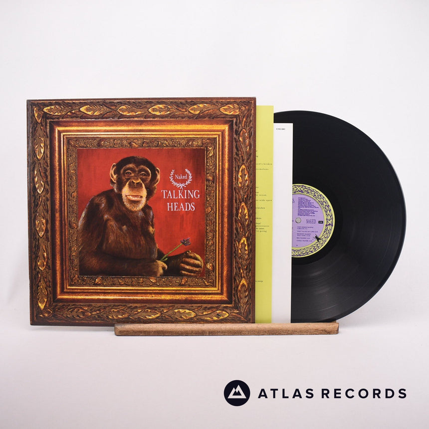 Talking Heads Naked LP Vinyl Record - Front Cover & Record