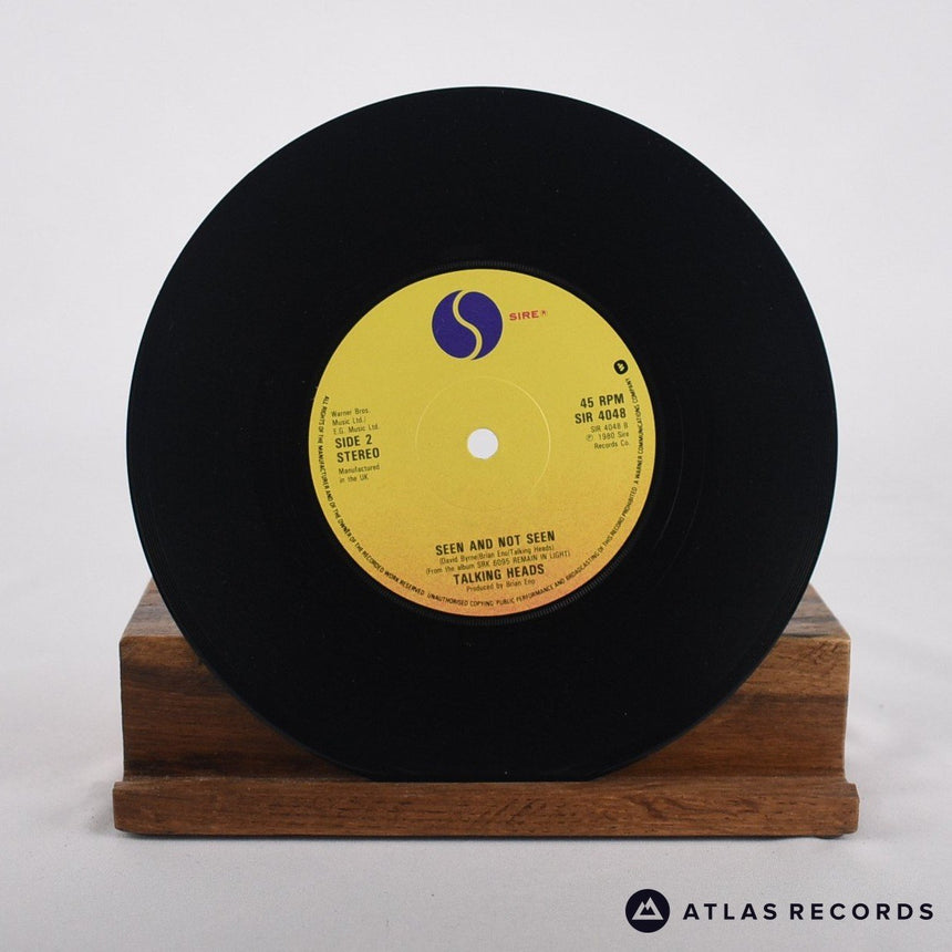 Talking Heads - Once In A Lifetime - 7" Vinyl Record - VG+/VG+