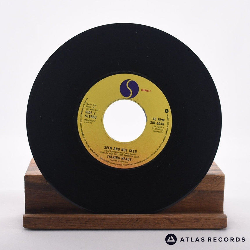 Talking Heads - Once In A Lifetime - 7" Vinyl Record - VG+/EX
