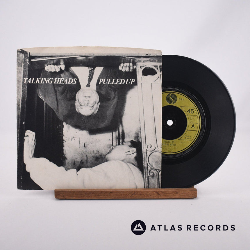 Talking Heads Pulled Up 7" Vinyl Record - Front Cover & Record