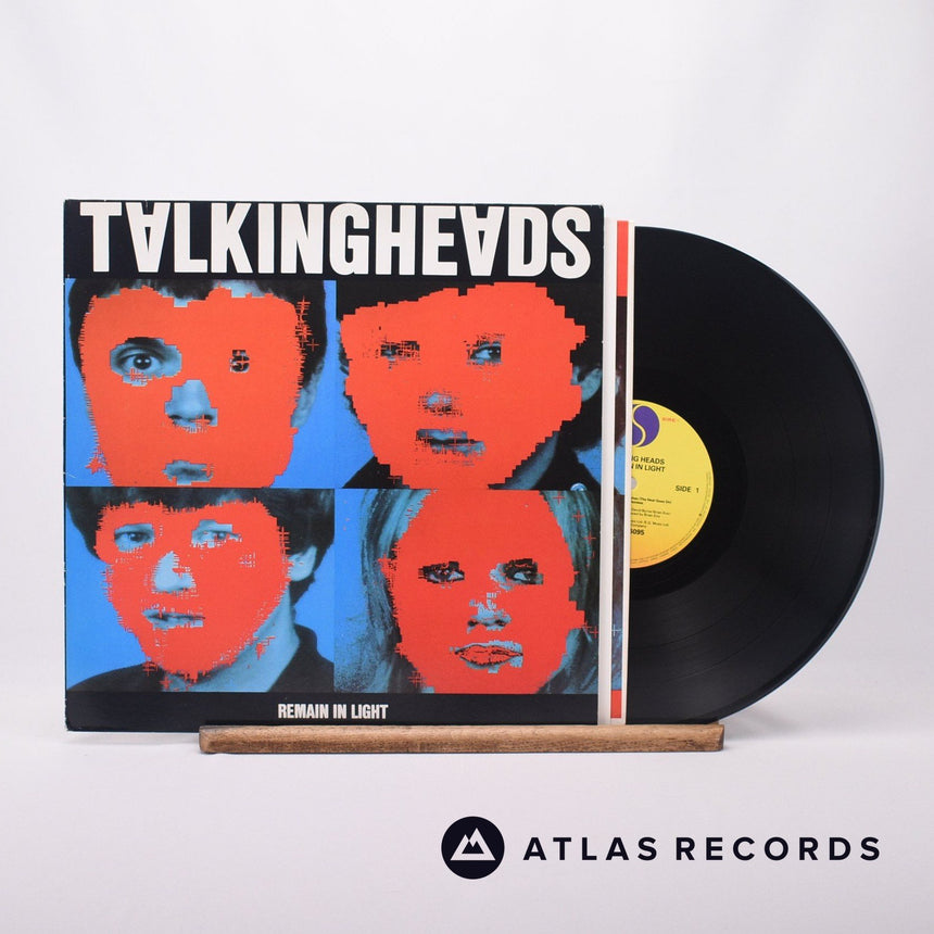 Talking Heads Remain In Light LP Vinyl Record - Front Cover & Record