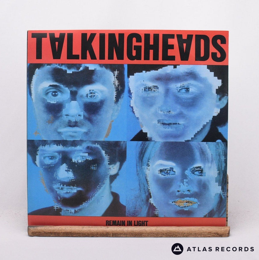 Talking Heads - Remain In Light - Lyric Sheet Strawberry LP Vinyl Record - EX/EX