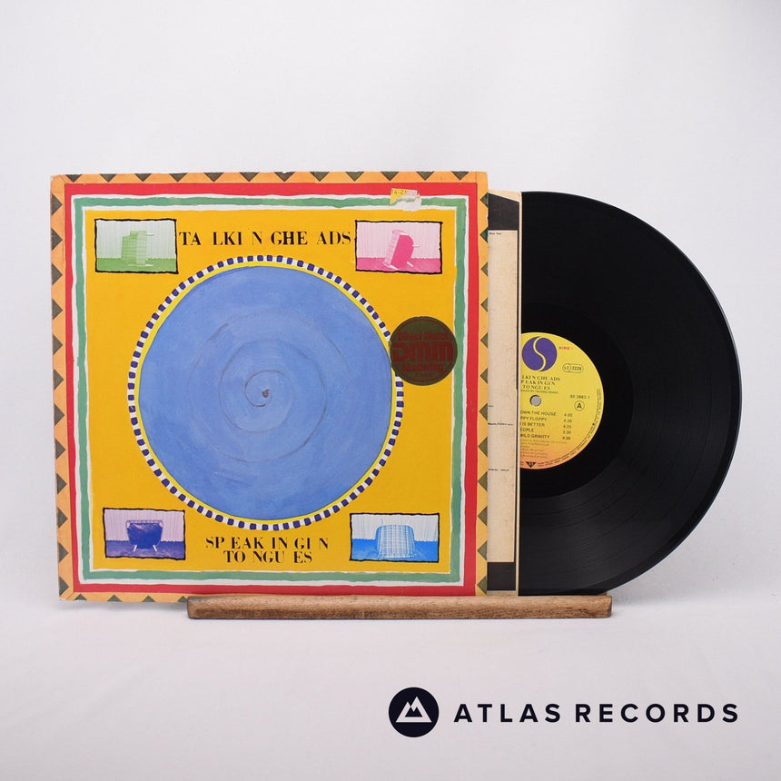 Talking Heads Speaking In Tongues LP Vinyl Record - Front Cover & Record