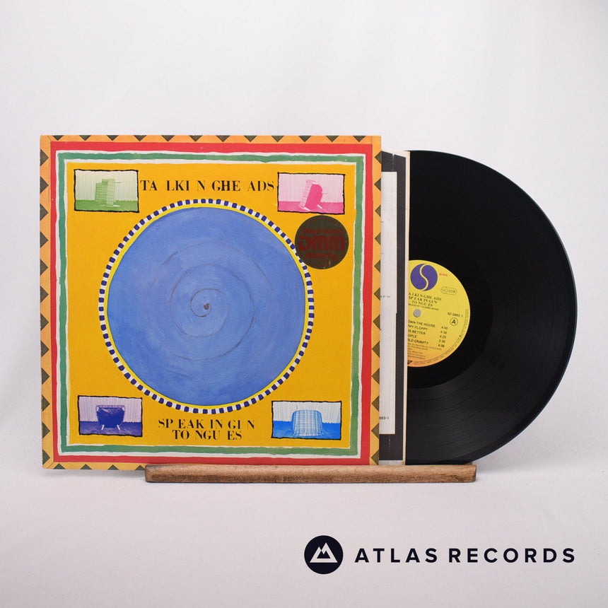 Talking Heads Speaking In Tongues LP Vinyl Record - Front Cover & Record
