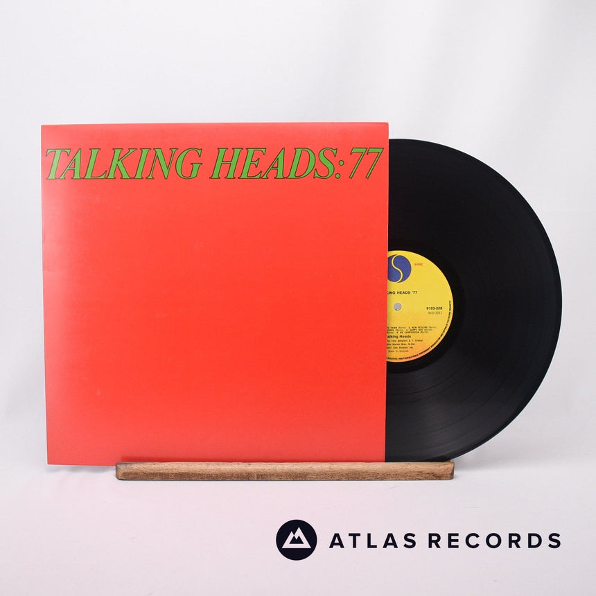 Talking Heads Talking Heads: 77 LP Vinyl Record - Front Cover & Record