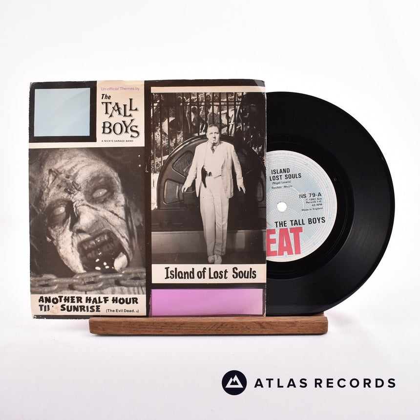 Tall Boys Island Of Lost Souls 7" Vinyl Record - Front Cover & Record