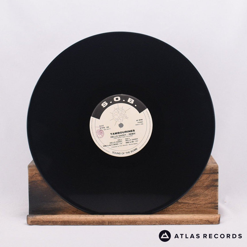 Tambourines - Hello Daddy (Remix) - 12" Vinyl Record - EX/VG