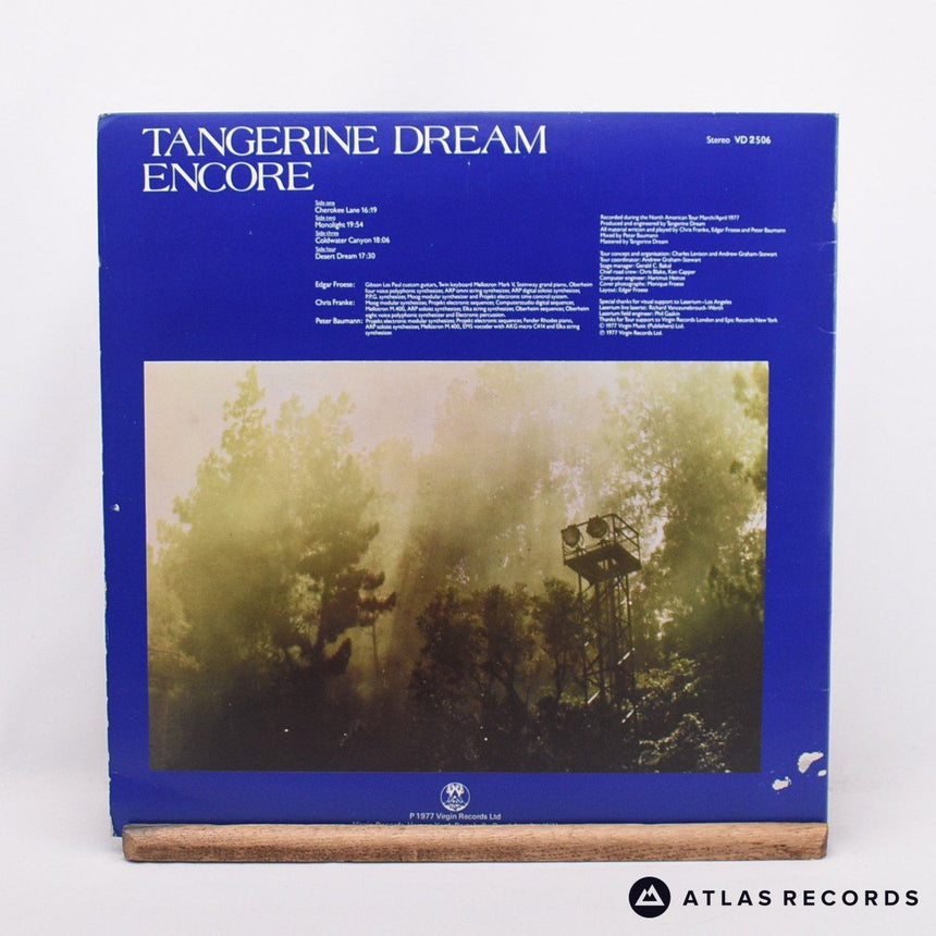 Tangerine Dream - Encore - Gatefold 2 x LP Vinyl Record - VG+/VG+