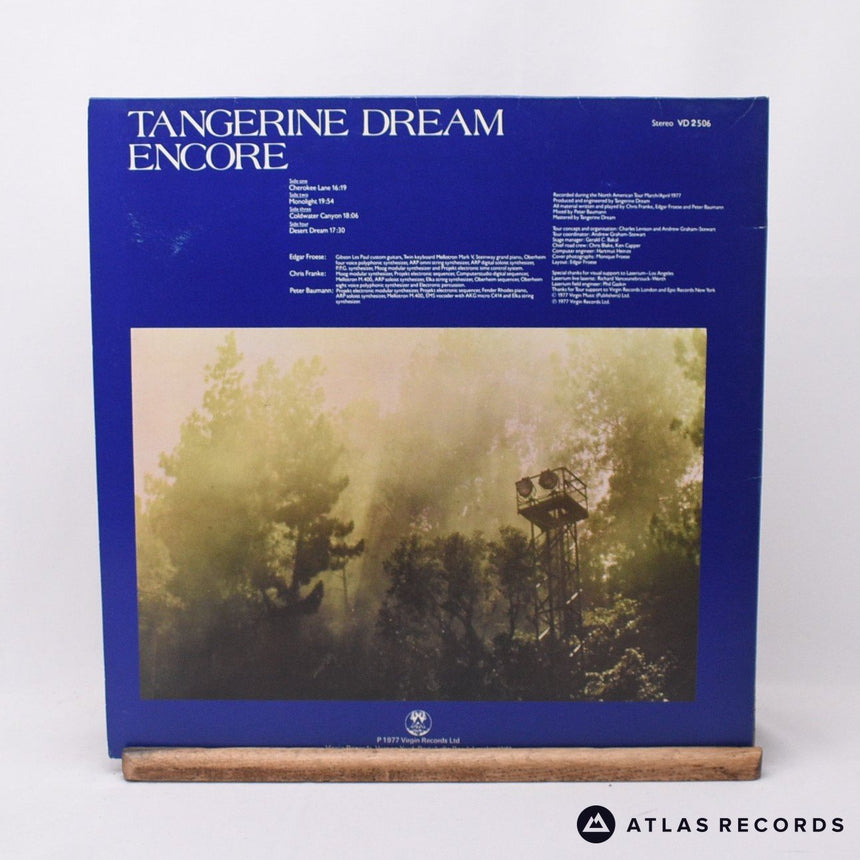 Tangerine Dream - Encore - Repress 2 x LP Vinyl Record - VG+/EX