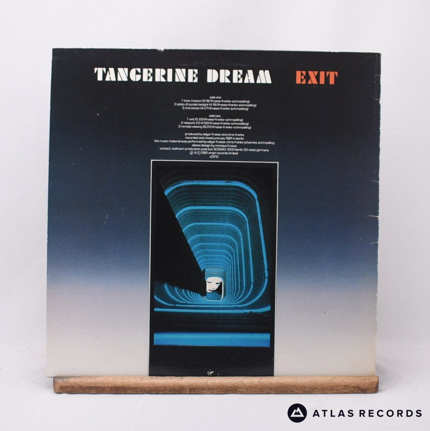 Tangerine Dream - Exit - Repress Townhouse LP Vinyl Record - VG+/EX