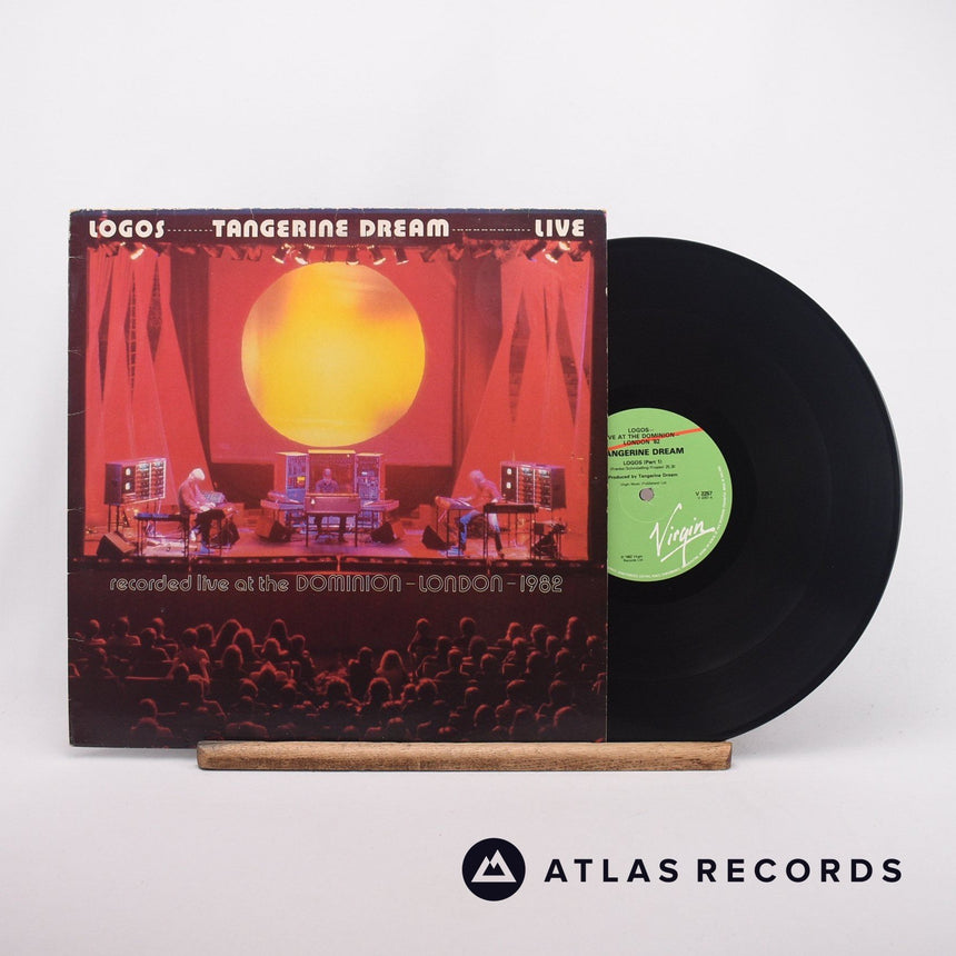 Tangerine Dream Logos Live LP Vinyl Record - Front Cover & Record