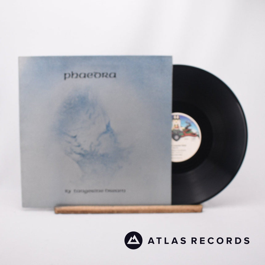 Tangerine Dream Phaedra LP Vinyl Record - Front Cover & Record