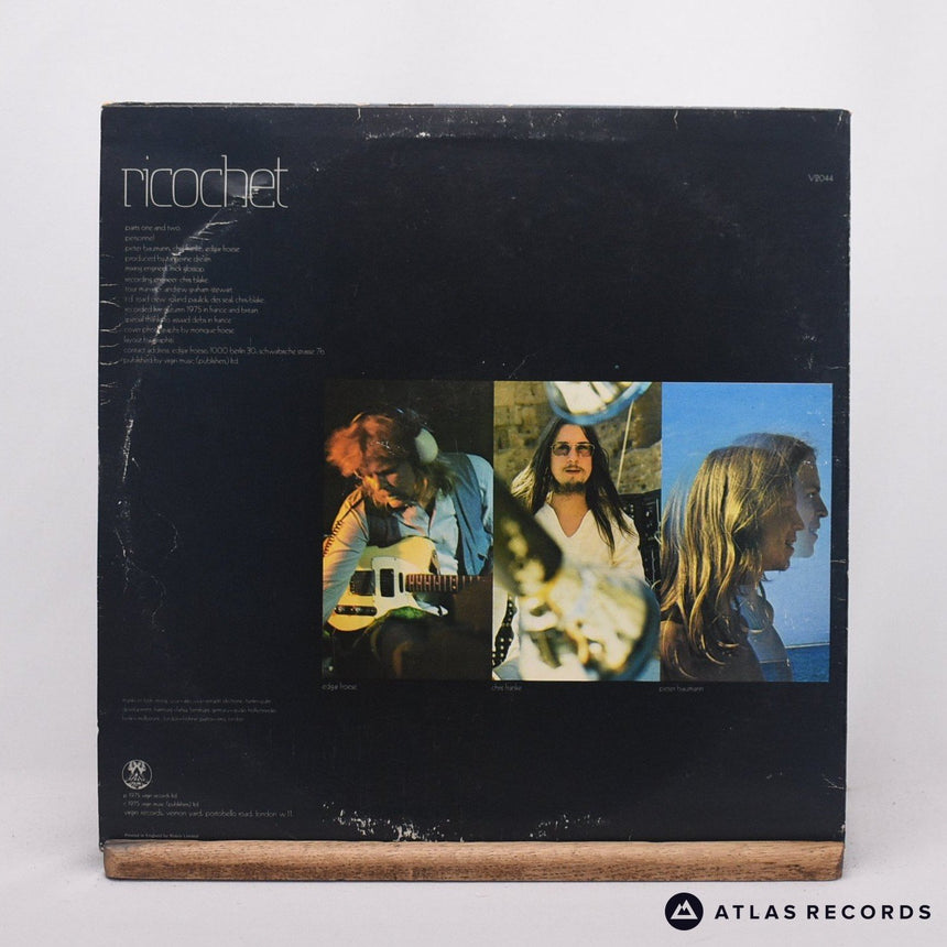 Tangerine Dream - Ricochet - Htm LP Vinyl Record - VG+/EX