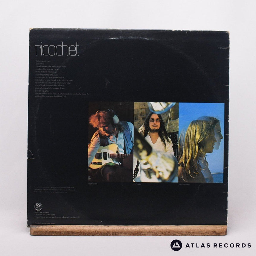 Tangerine Dream - Ricochet - Htm LP Vinyl Record - VG+/EX
