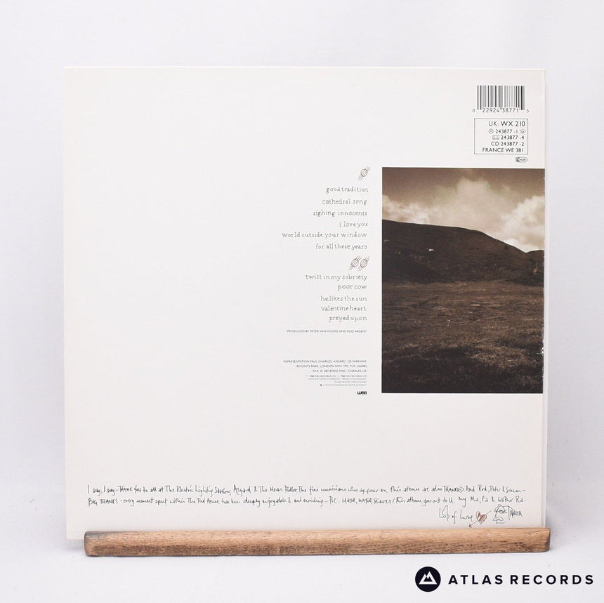 Tanita Tikaram - Ancient Heart - LP Vinyl Record - EX/EX