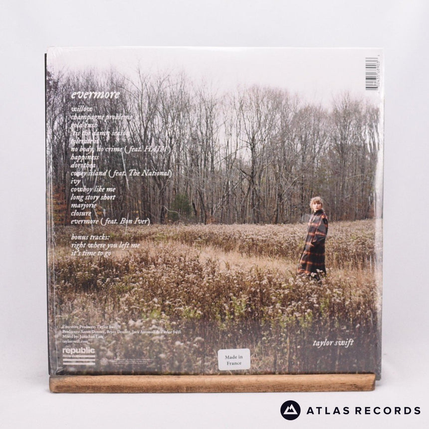 Taylor Swift - Evermore - Opaque Red Double LP Vinyl Record - NEW