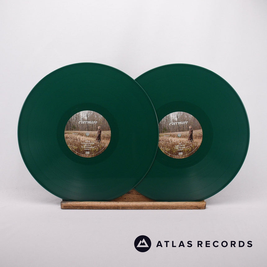 Taylor Swift - Evermore - Opaque Green Deluxe Edition 2 x LP Vinyl Record