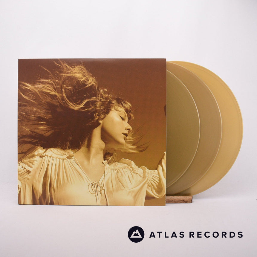 Taylor Swift Fearless 3 x LP Vinyl Record - Front Cover & Record