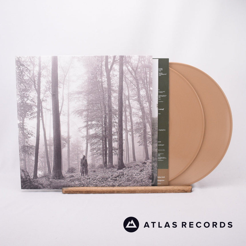 Taylor Swift Folklore 2 x LP Vinyl Record - Front Cover & Record