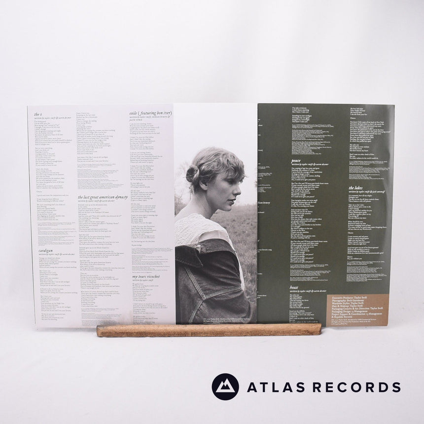 Taylor Swift - Folklore - Deluxe Edition 2 x LP Vinyl Record - NM/EX