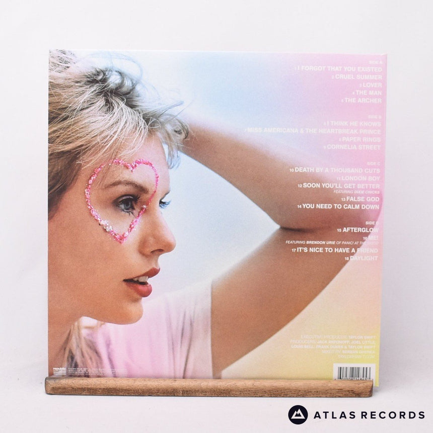 Taylor Swift - Lover - Baby Pink -A -B 2 x LP Vinyl Record - EX/NM