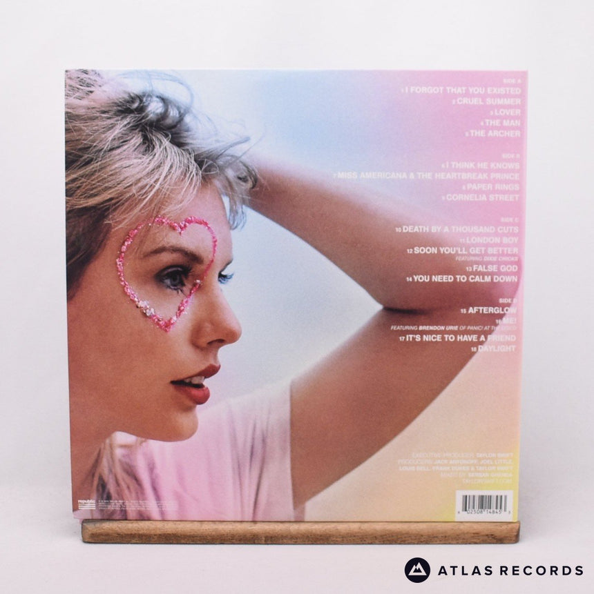 Taylor Swift - Lover - Blue Translucent Pink 2 x LP Vinyl Record - NM/NM