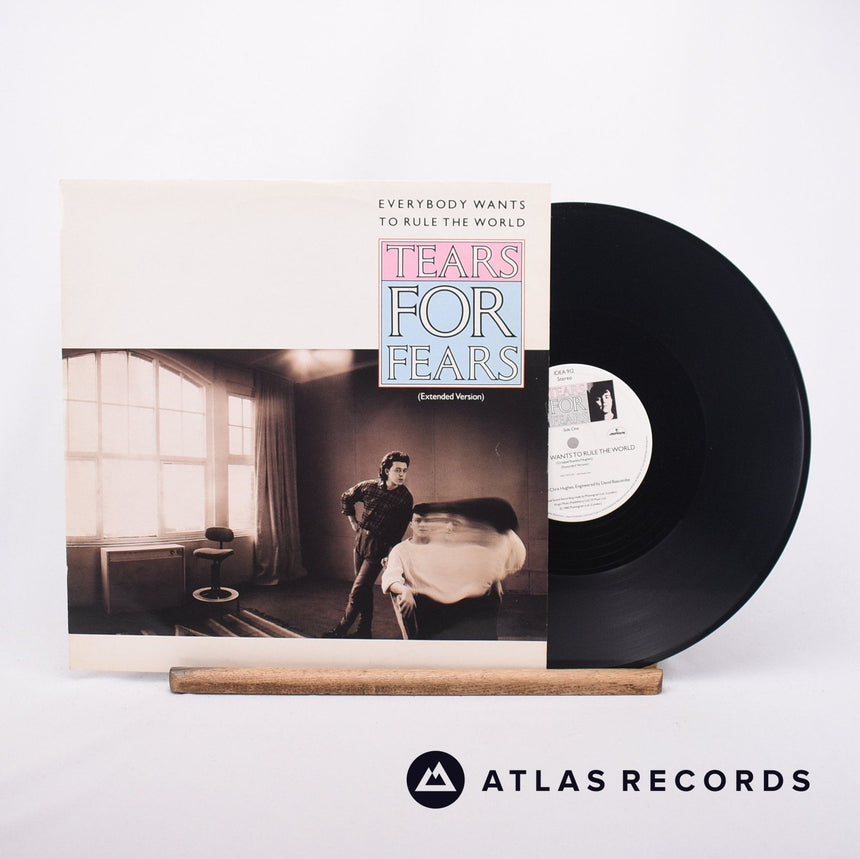 Tears For Fears Everybody Wants To Rule The World 12" Vinyl Record - Front Cover & Record