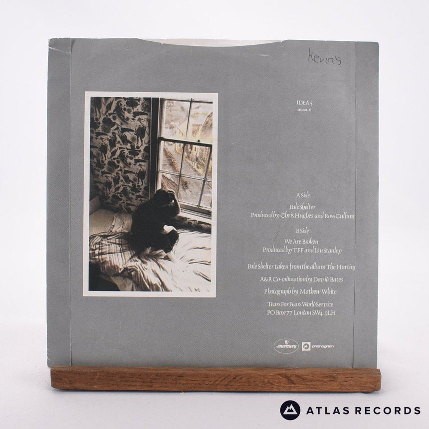 Tears For Fears - Pale Shelter - 7" Vinyl Record - VG+/VG+