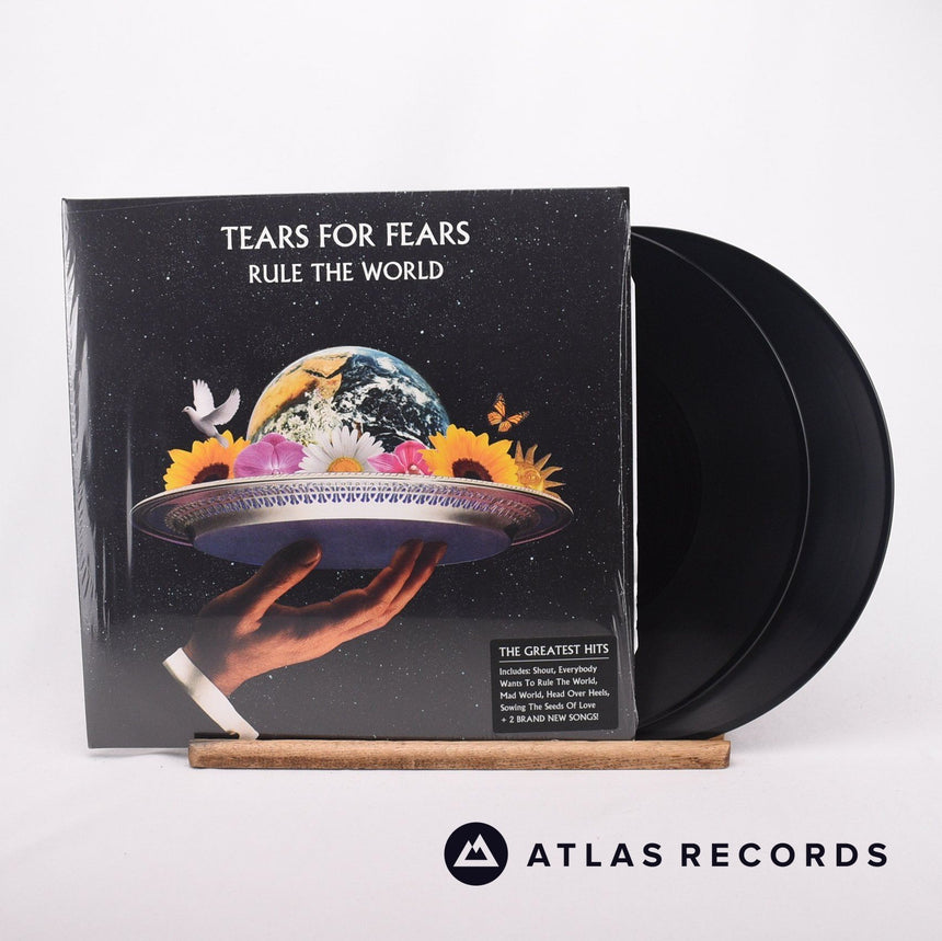 Tears For Fears Rule The World 2 x LP Vinyl Record - Front Cover & Record