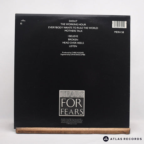 Tears For Fears - Songs From The Big Chair - A//3 B//1 LP Vinyl Record - EX/EX