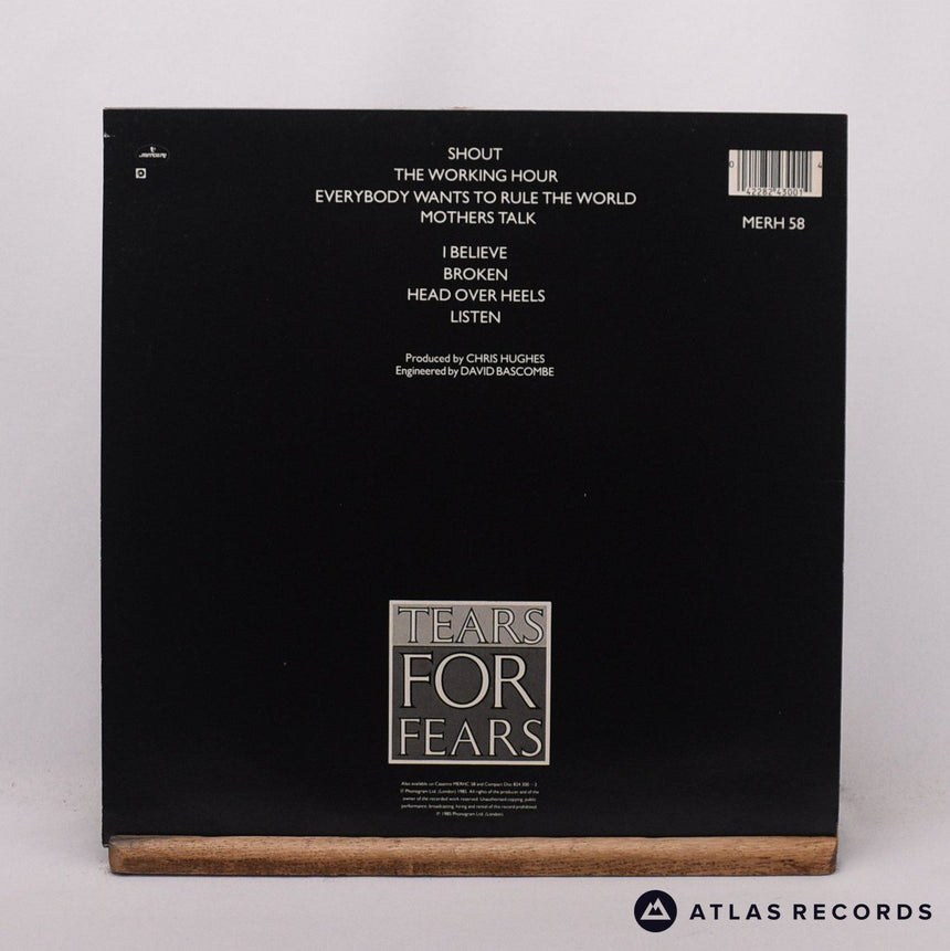 Tears For Fears - Songs From The Big Chair - A//1 B//1 LP Vinyl Record - EX/EX