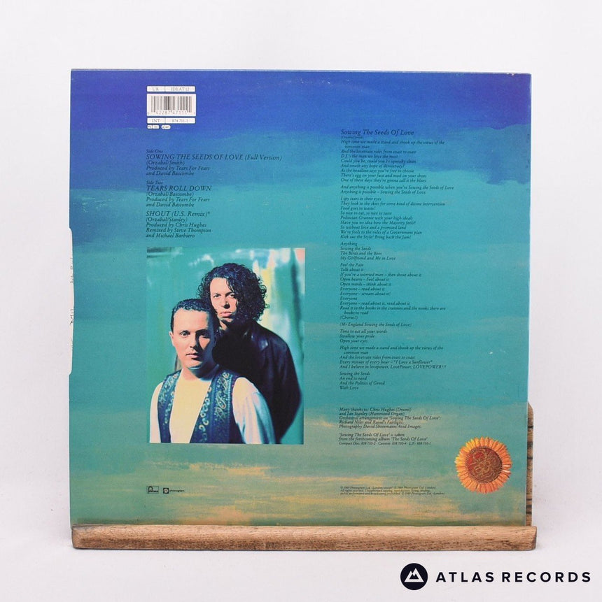 Tears For Fears - Sowing The Seeds Of Love - A-6 B-6 12" Vinyl Record - EX/EX