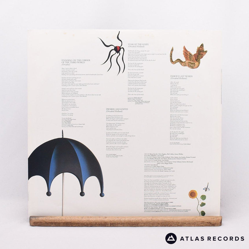 Tears For Fears - The Seeds Of Love - A-3U B-5U LP Vinyl Record - EX/EX