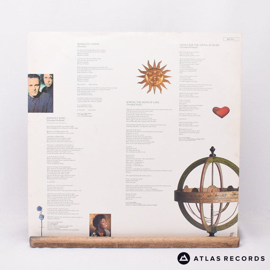 Tears For Fears - The Seeds Of Love - Dmm Masterdisk LP Vinyl Record - EX/VG+